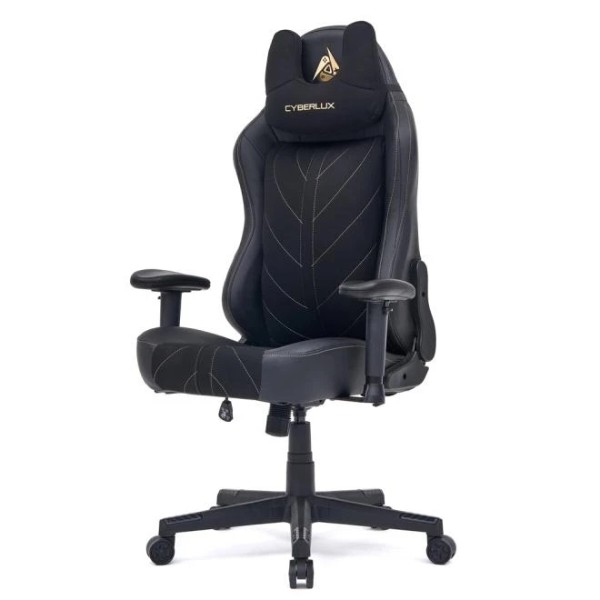 Фото - Крісло для геймерів Cyberlux Helios Black (GM-204 B)